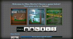 Desktop Screenshot of mineblocks.com
